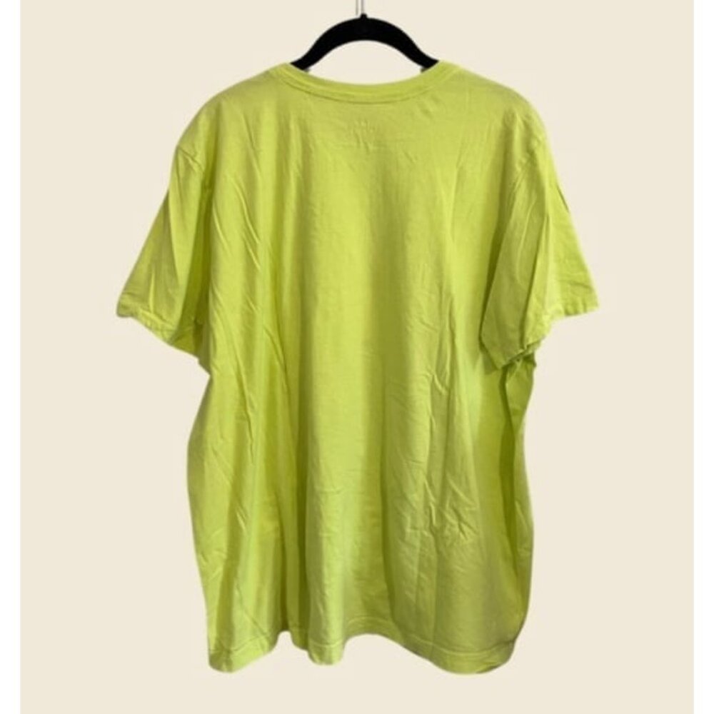 Nike Air The Nike Tee Neon Logo T-Shirt Size M - Picture 3 of 3
